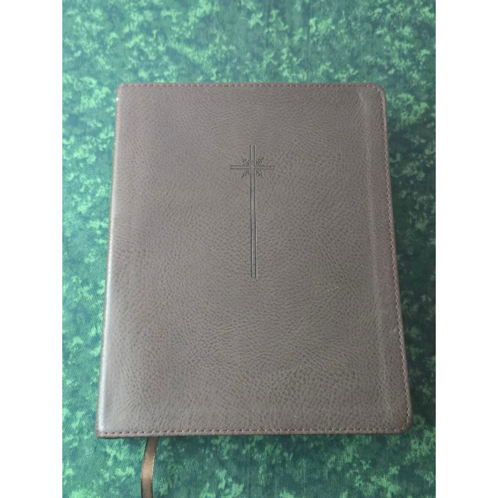 Zondervan NIV Journal the Word Bible with Brown Soft Leather Cover